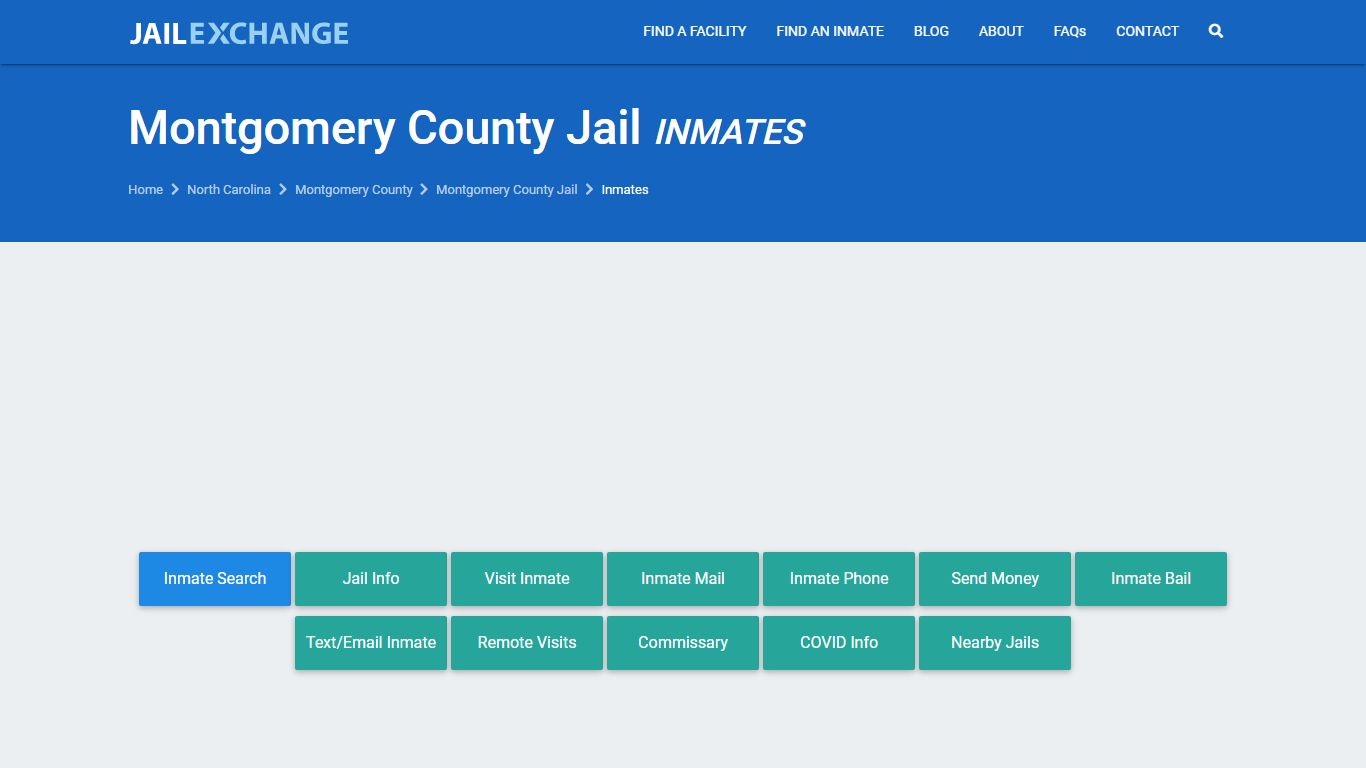 Montgomery County Inmate Search | Arrests & Mugshots | NC - JAIL EXCHANGE